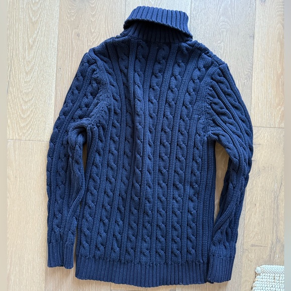 Lands End 100% cotton heavy cable knit sweater - Picture 6 of 6